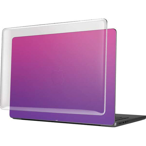 Purple Ombre MacBook Pro 14in (2021-24) Case plus Skin